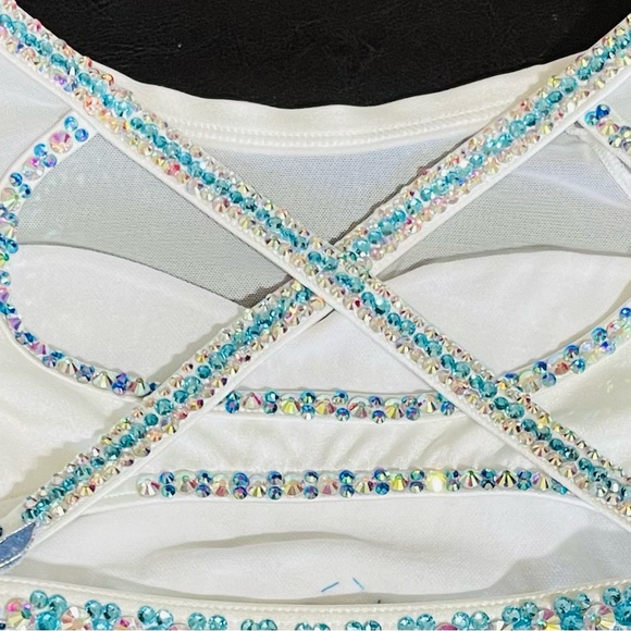 Child Girls Small 6/7 Lyrical Two Piece Costume - Picture 6 of 12